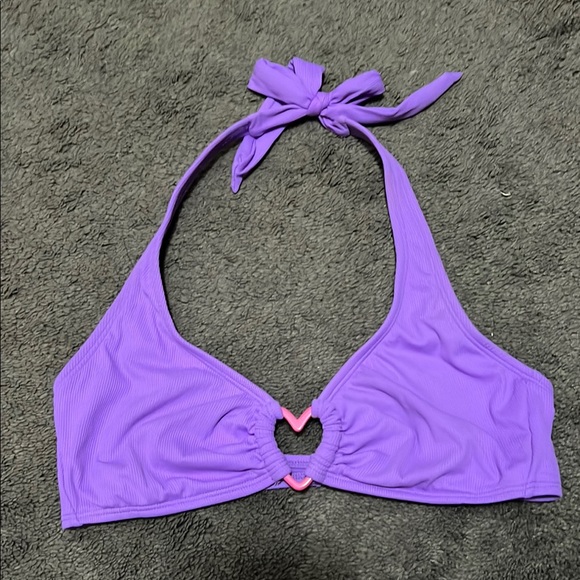 wild fable Other - Wild Fable Vibrant Heart Detail Purple Bikini Top